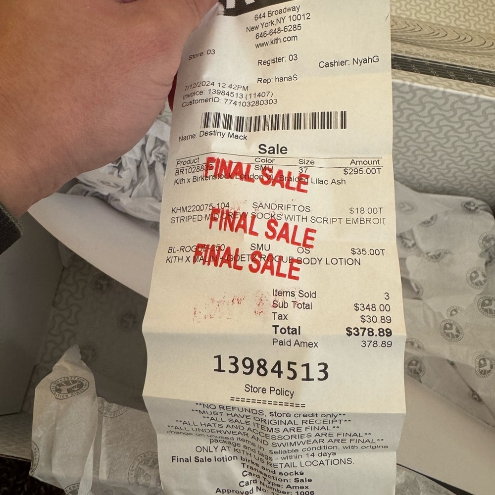 Birkenstock Kith Women's Shoes in Light Purple - Picture 3 of 10